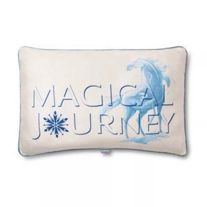Frozen 2 Flip Sequins Throw Pillow Magical Journey